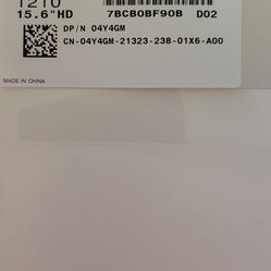 FREE Laptop LCD Display Panel 15.6" 1366x768 (Damaged, read)