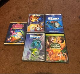 Disney DVD movie 2 dish inside $5 each