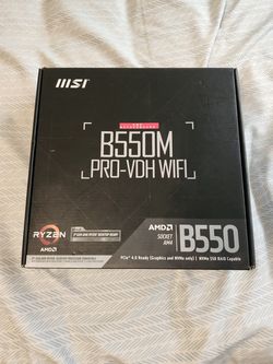 MSI B550M PRO-VDH WIFI