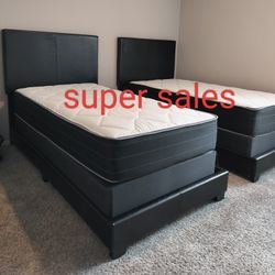 Twin Size Bed 