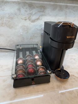 Nespresso Virtuo with pods tray