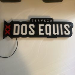 Dos equis Beer Sign 