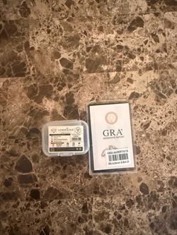 Lorraine Moissanite with GRA Certificate 0.8ct D