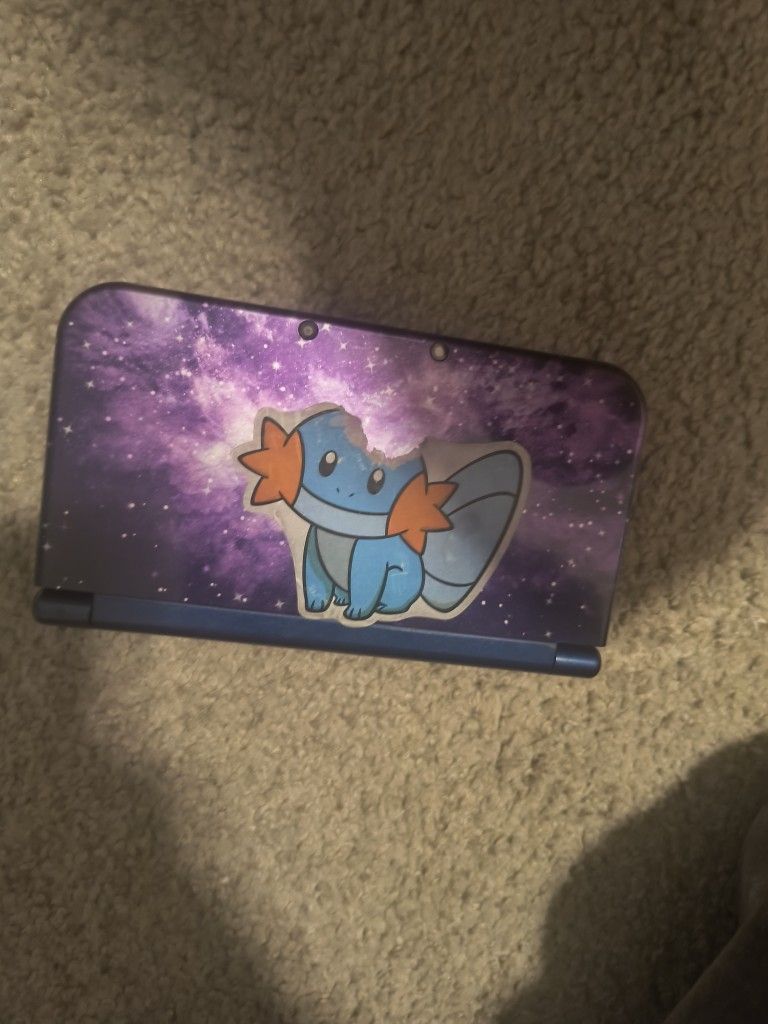 3ds xl, pokemon sun and alpha sapphire, and charger
