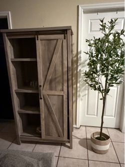 Cabinet - China - Liquor - Storage  Farmhouse Style