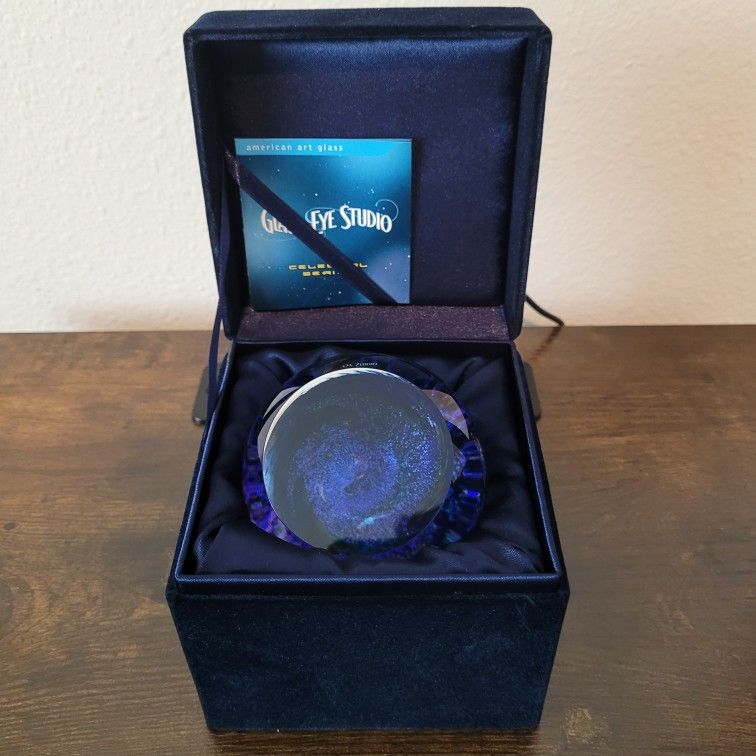 Celestial Paperweight - The Milky Way by Glass Eye Studio