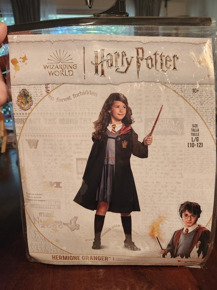 Hermione Granger costume Harry Potter size: L (10-12)