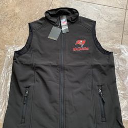 Buccaneers Vest Mens Size Medium