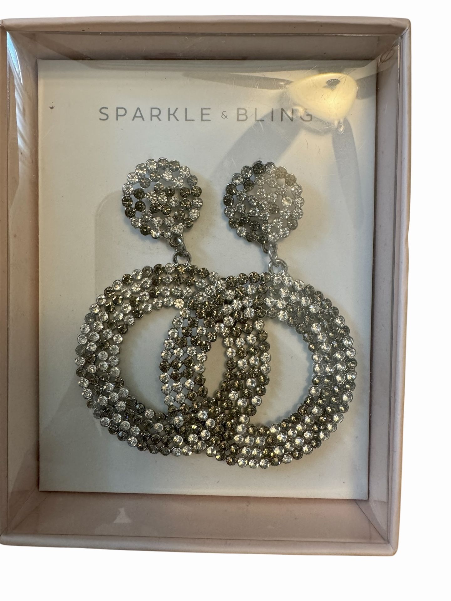Elegant Silver Starburst Earrings