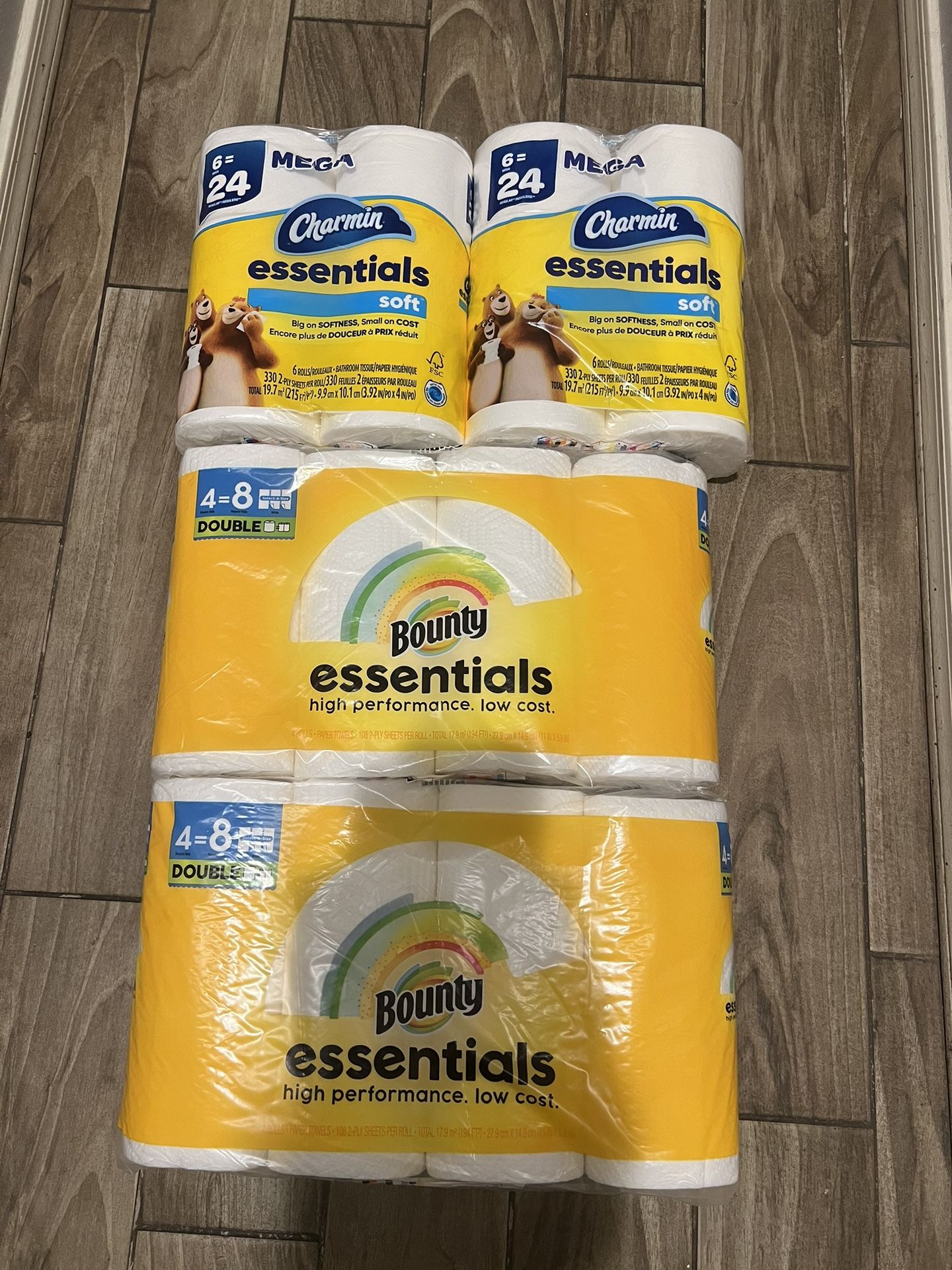 Toilet Paper And Towels Paper All For $20