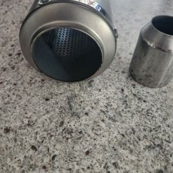 Universal Bike Exhaust SC Project Straight (Silver) For - Modified Fit All Bikes