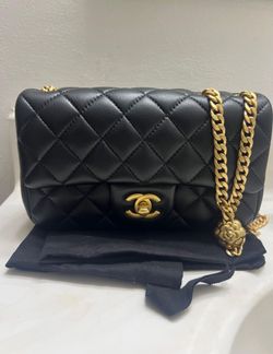 Chanel Rectangular Mini Flap Bag(Camellia)