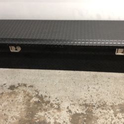 70”wx18”dx15”h Very Good Condition Aluminum toolbox track almost new