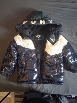PONY Kids Puffer Jacket with Hood
