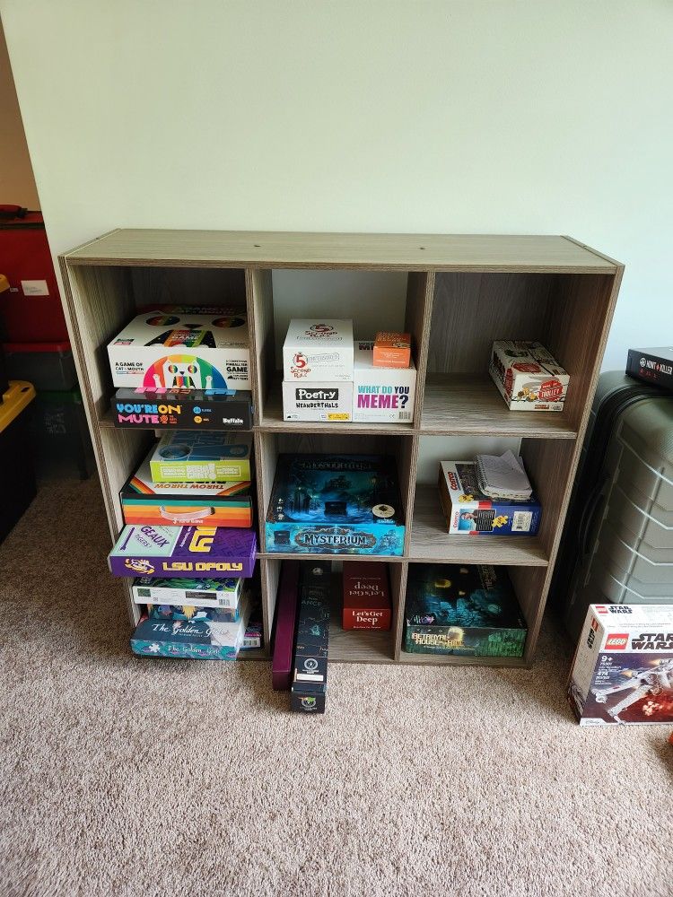 Cube Storage (GAMES NOT INCLUDED)