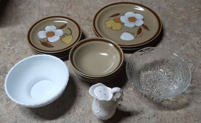 Plates, dishes, bowls