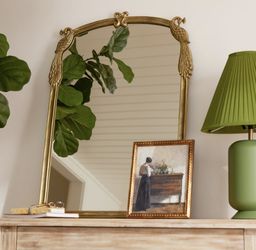 World Market Peacock Mirror