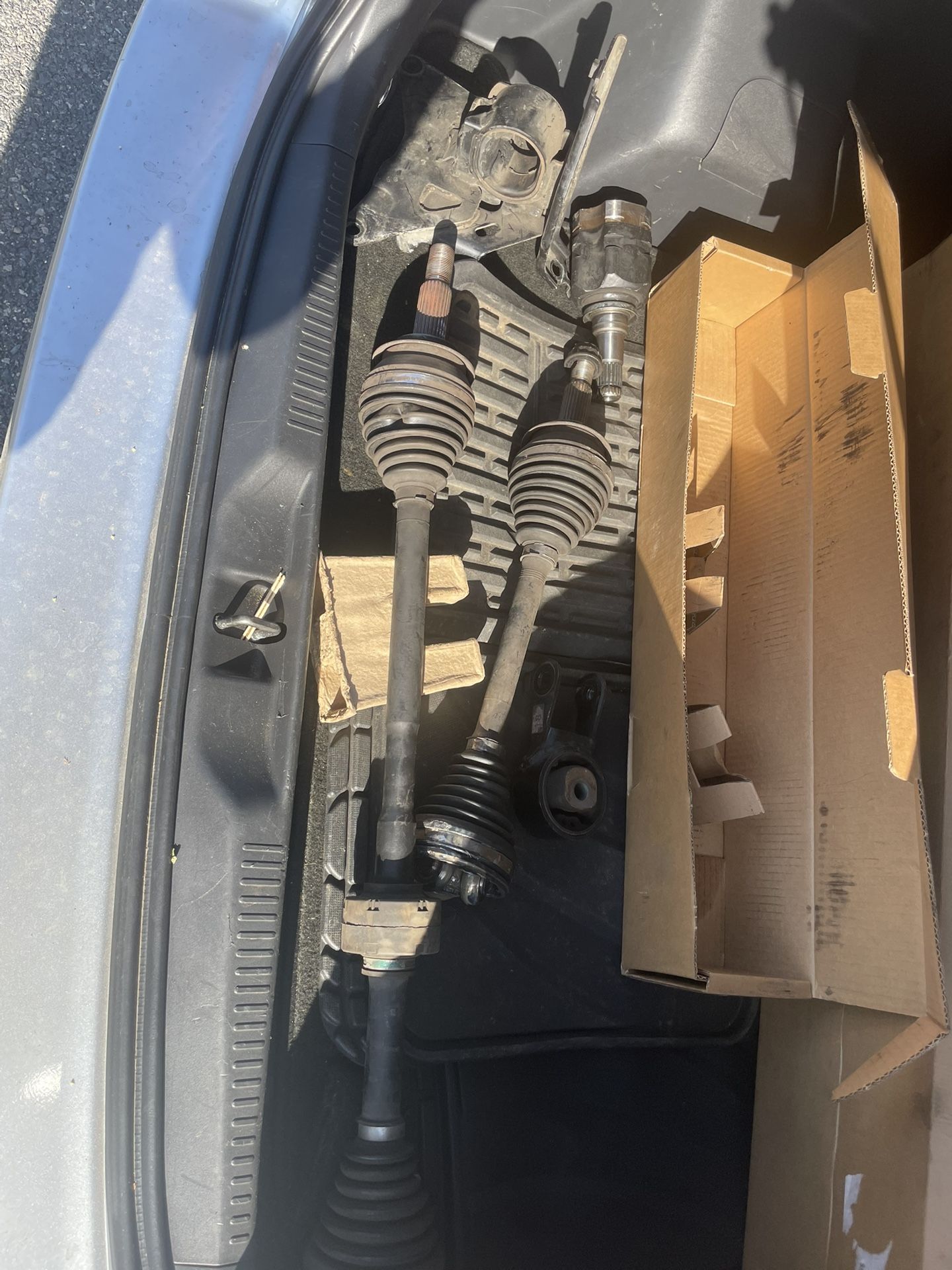 Car parts of a 2009 Toyota Scion XD