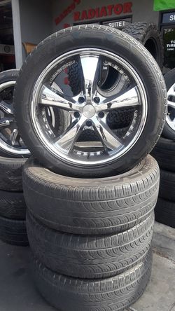 22x9.5 5x5.5 lug pattern wheels and tires