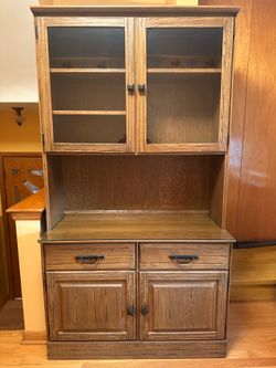 Oak Hutch