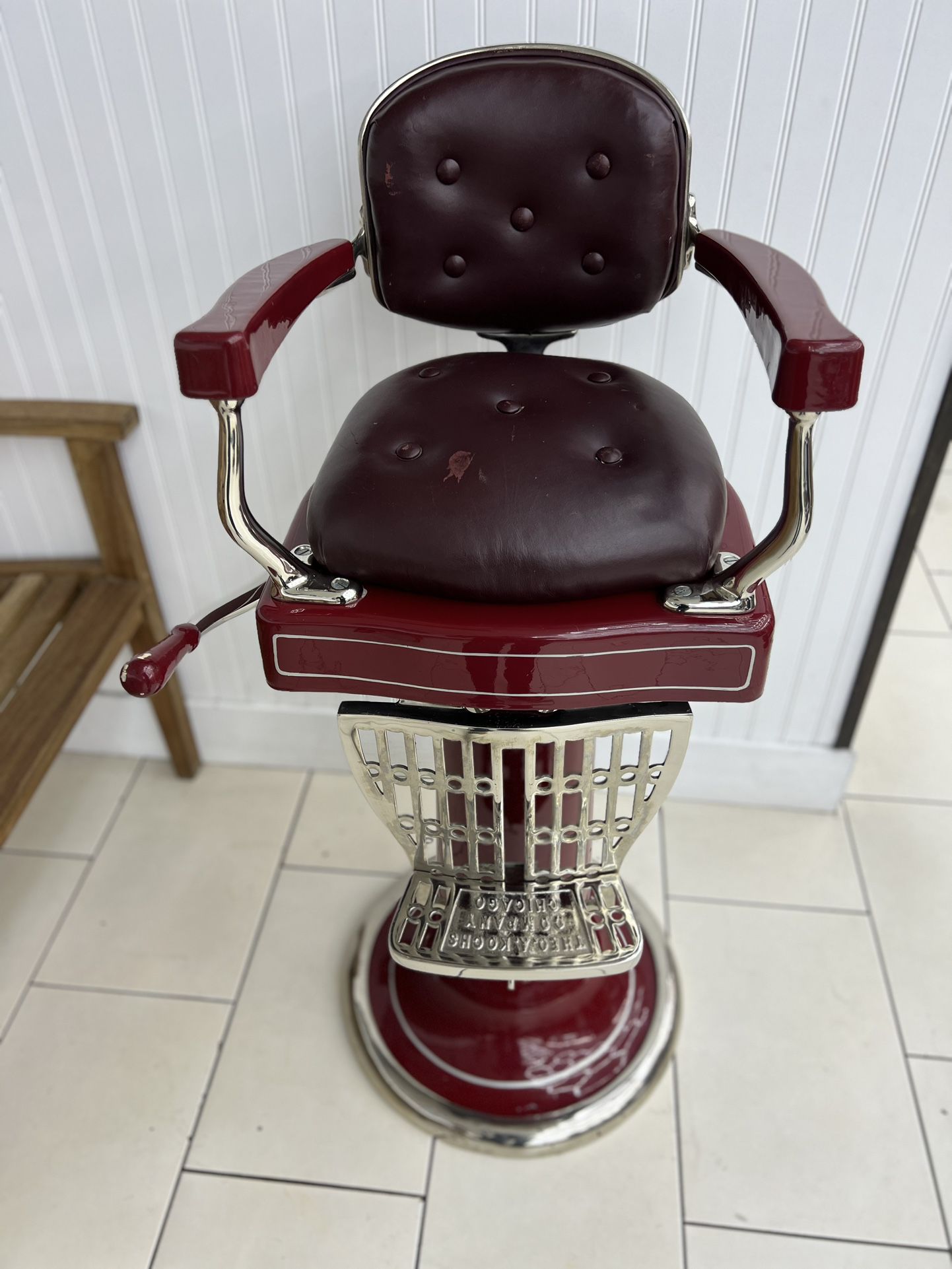 Theo A Kochs Kids Barber Chair Barbershop Chair