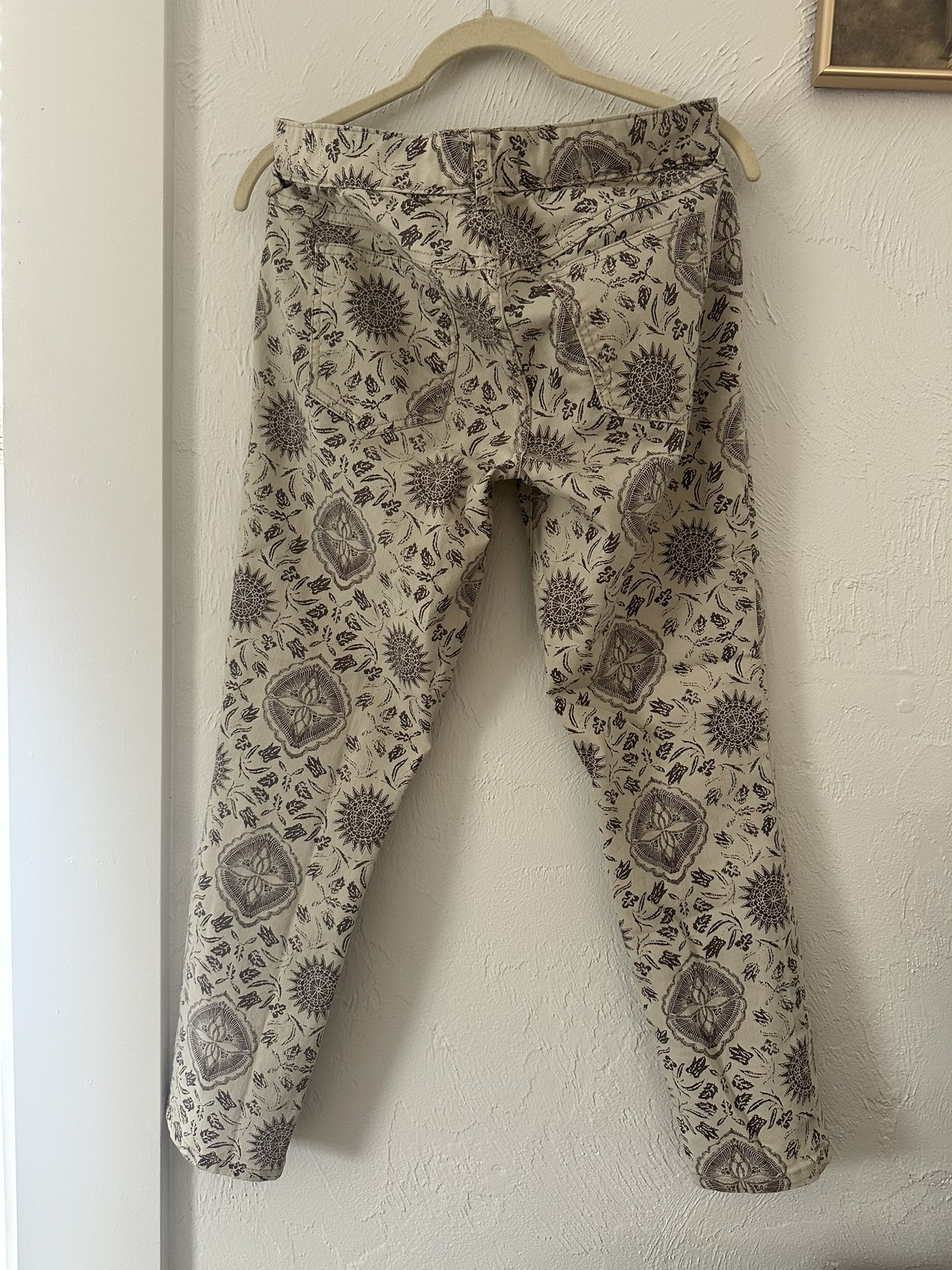 Free People Patterned Jeans