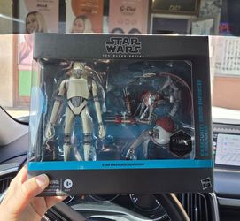 Star Wars The Black Series KX Security Droid Enforcer & Droideka Disney Hasbro, NEW!