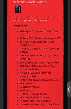 Gaming pc