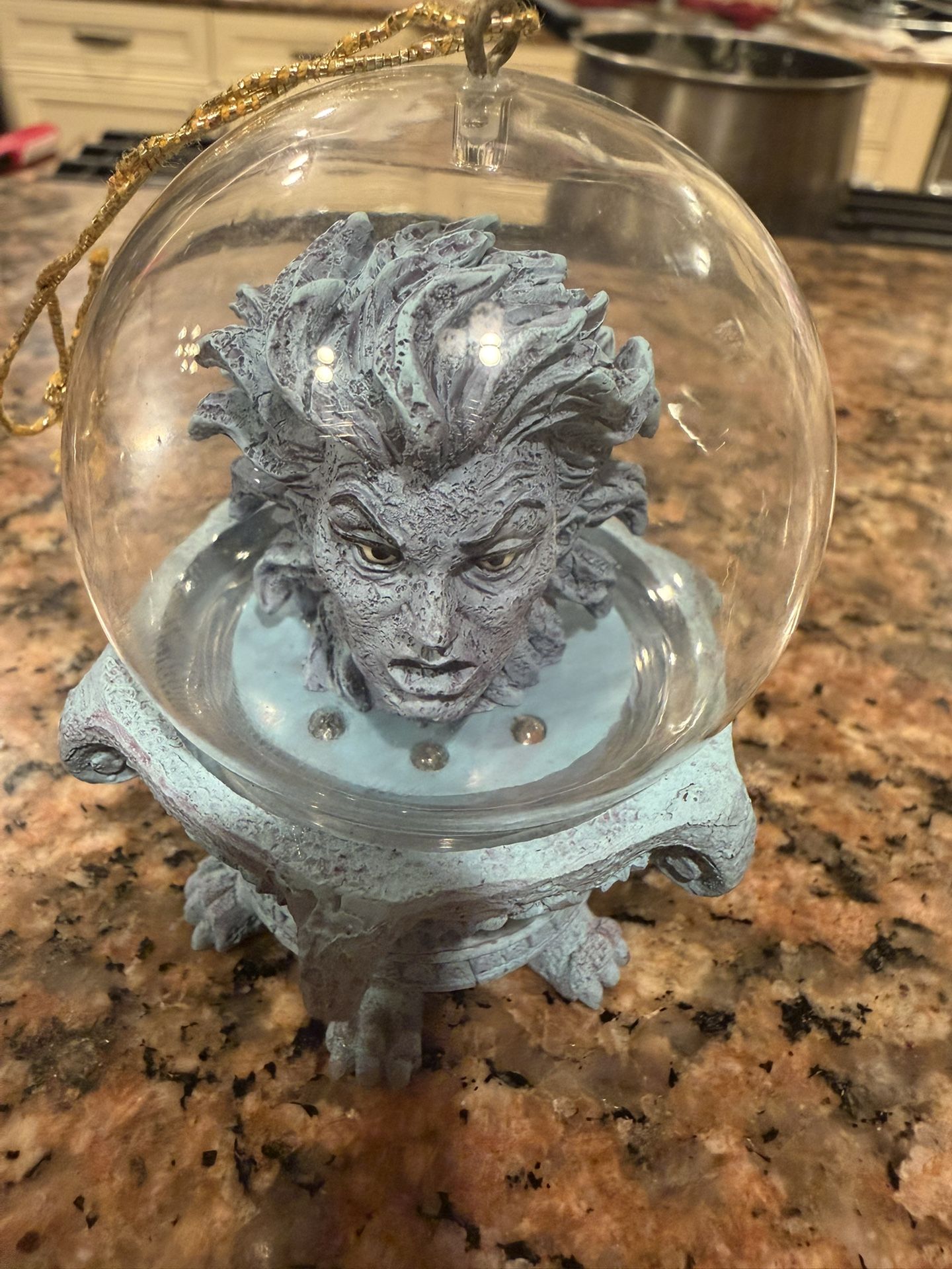 Disney Parks Haunted Mansion MADAME LEOTA Light Up Christmas Ornament ORIGINAL 