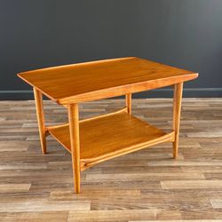 Mid-Century Modern Teak Two-Tier Side Table by Lane, c.1960’s - Delivery Available
