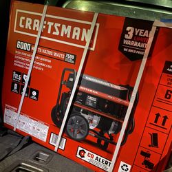 craftsman's generator 6000w