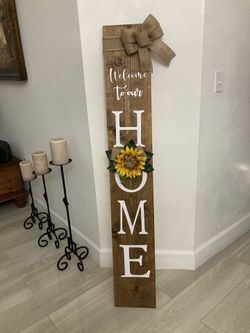 Fall wooden signs