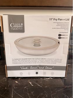 11” Frying Pan + Lid + 2 Serving Utensils