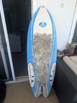 Surfboard Foam 5'8 Fish