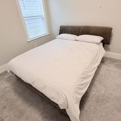 Queen Bed and Mattress 