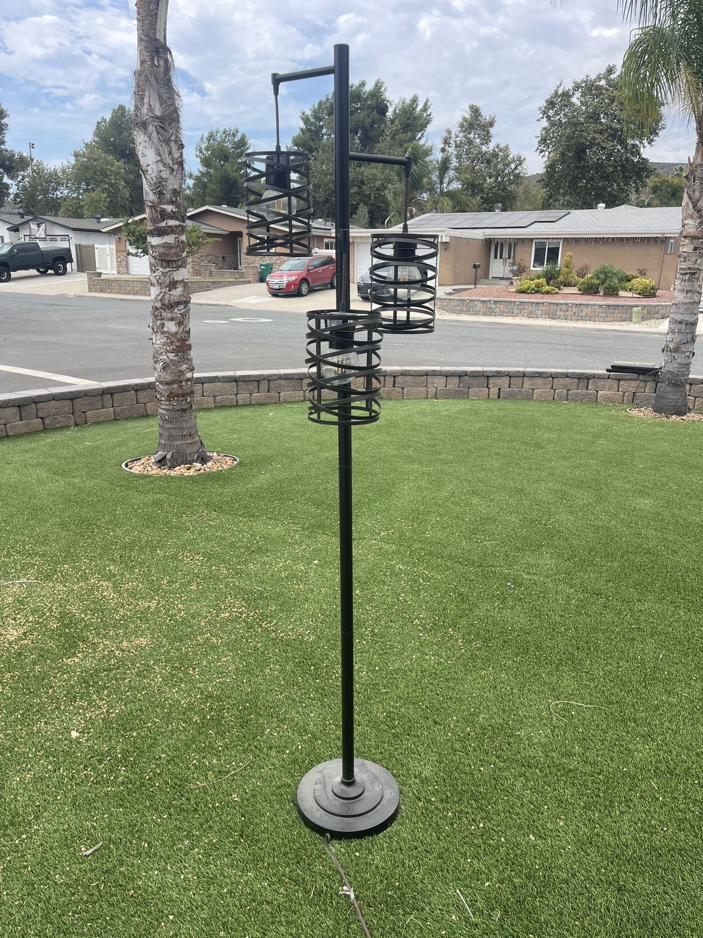 Indoor Lighting Fixture W/ Vintage Bulbs