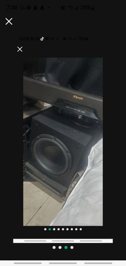BLUETHOOT KLIPSCH BAR SOUND AND BASS . EXTREMELY GOOD SOUND