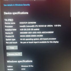 Mini Pc W Dell Monitor And Keyboard&mouse