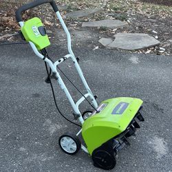 Free Greenworks snow thrower
