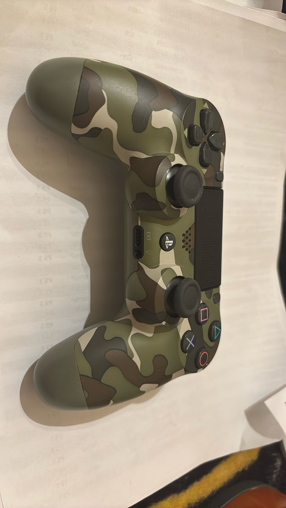 DualShock 4 With a Charging Cable