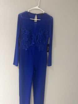 Blue Jumpsuit 