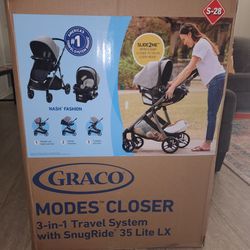 Graco 3 In 1 Car Seat+ Stroller 