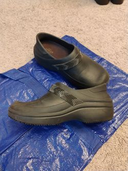 crocs Dual Comfort Slip On Shoes