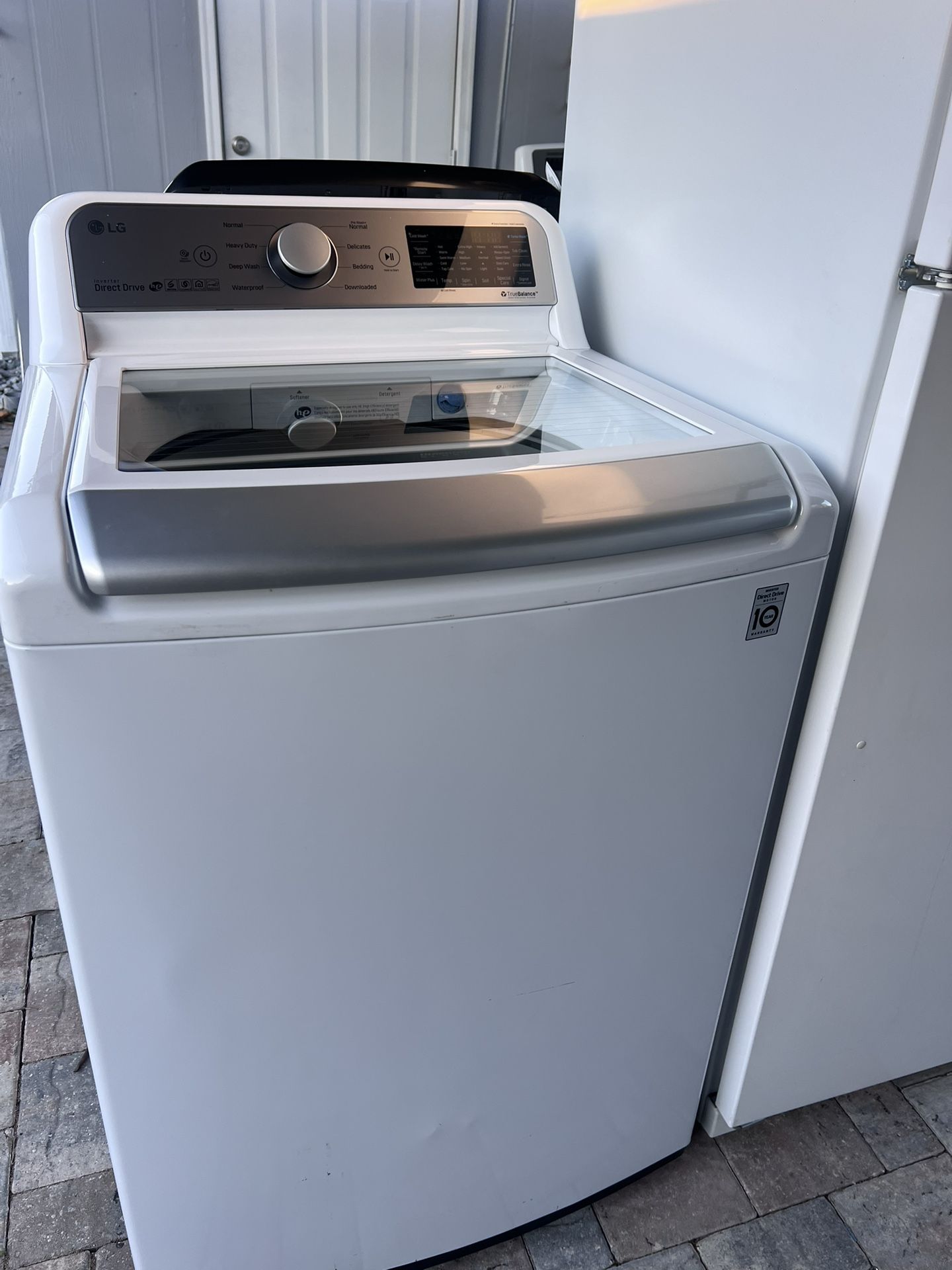 LG Washing Machine Glass Top