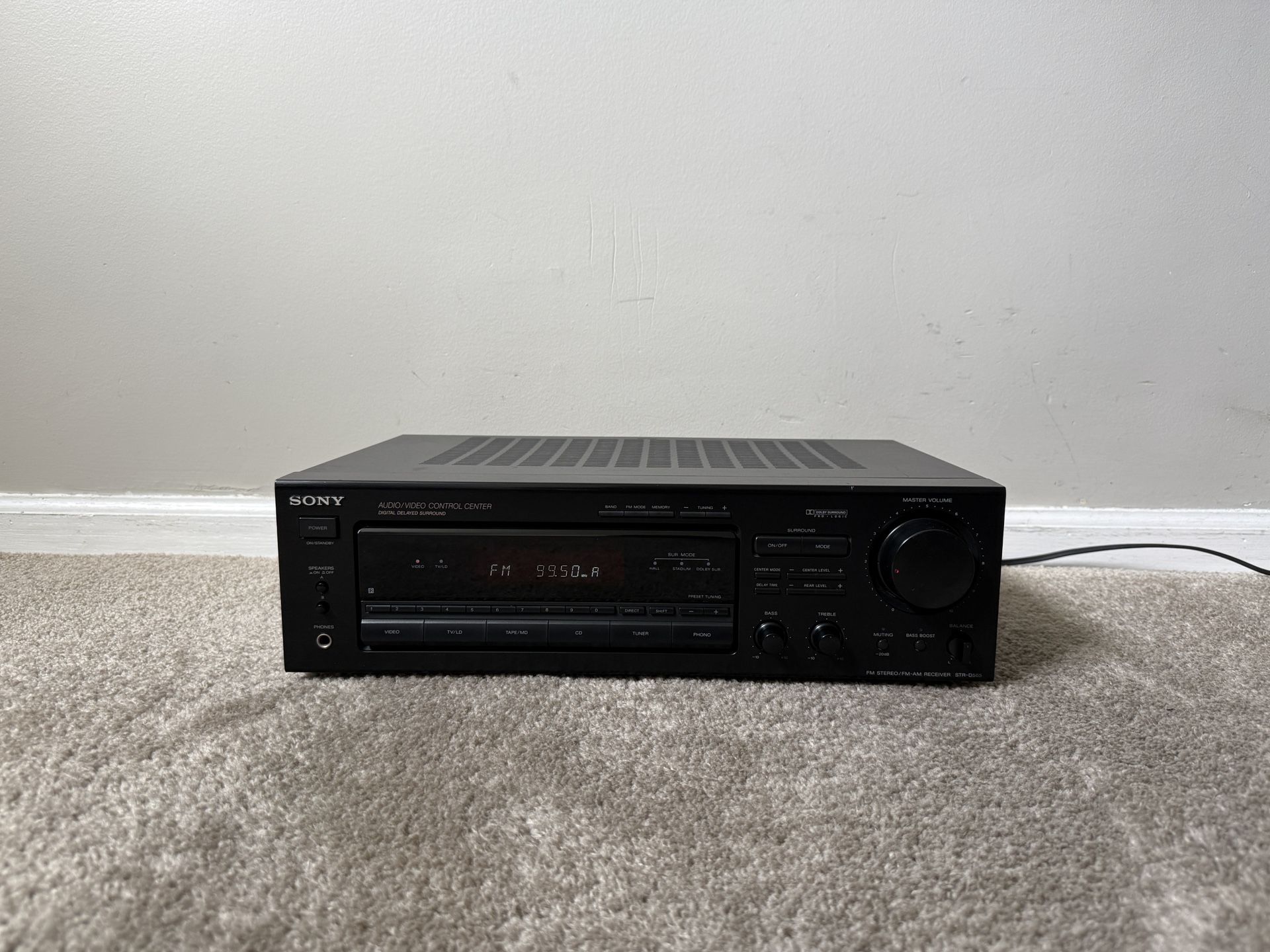 Sony STR-D565 Home Stereo Audio Radio Tuner Receiver