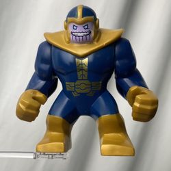 LEGO Minifigure sh0230 Thanos Large Figure Dark Blue & Gold 2016 Avengers (Rare Collectors Item!)