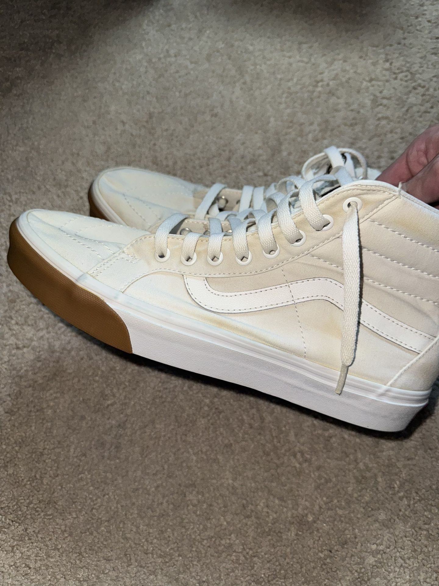 Vans Sk8-Hi White Gum Size 11