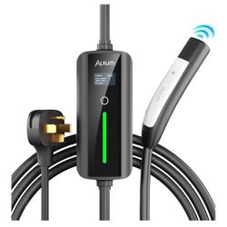 Level 2 EV Charger for Tesla - 16.4ft 240V Electric Vehicle Car Charger 32A with NEMA14-50 Plug Compatible with Models S/X/3/Y/Support One-Click Openi