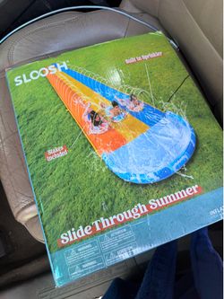 Brand new Sloosh water slide!