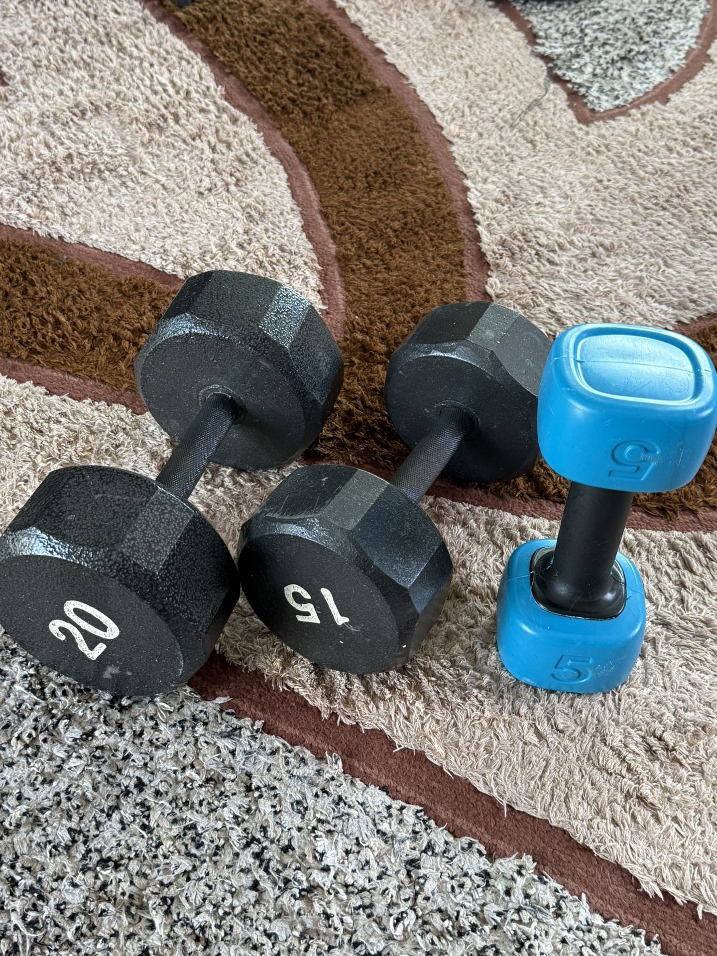 Set of Dumbbells